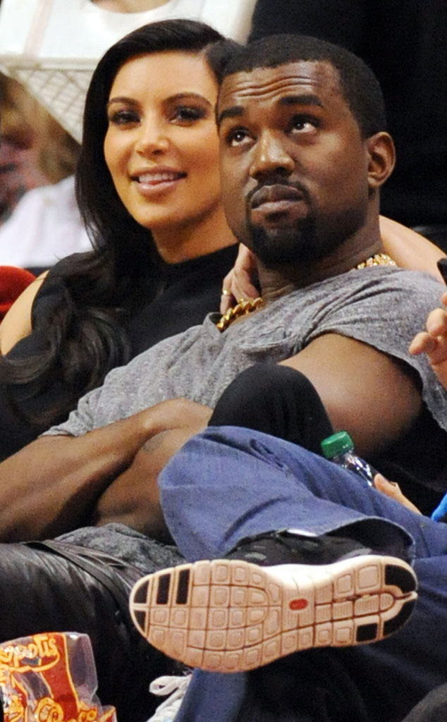 Courtside Cuties from Kim Kardashian and Kanye West's Road to Baby | E ...