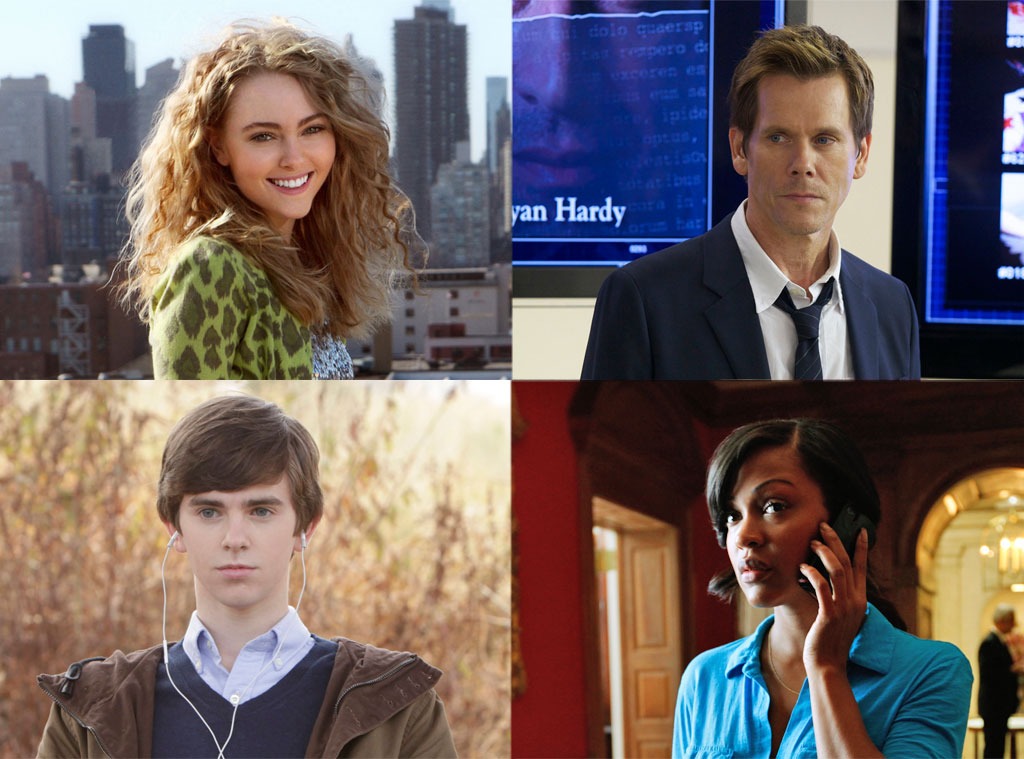 Anna Sophia Robb, The Carrie Diaries, Kevin Bacon, The Following, Meagan Good, Deception, Freddie Highmore, Bates Motel