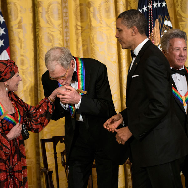 David Letterman, Dustin Hoffman Celebrated at Kennedy Center Honors E