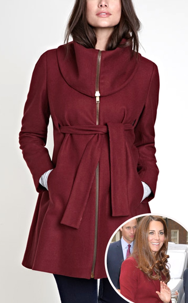 Isabella Oliver Sophie Zip Coat from Kate Middleton's Maternity