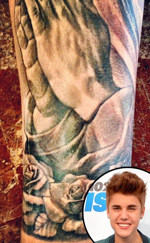 Justin Bieber Shows Off Newest Tattoo - E! Online