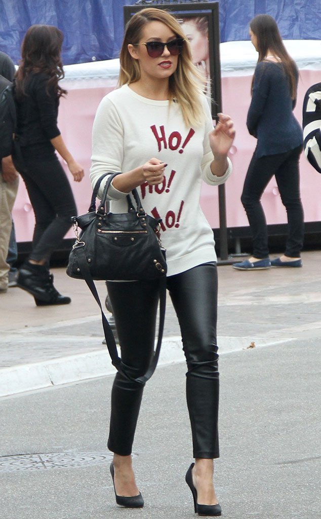 Lauren conrad hotsell leather leggings