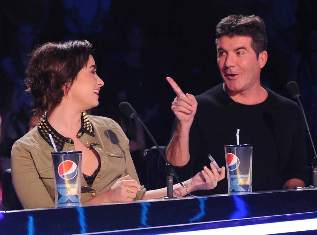 Demi Lovato, Simon Cowell, X Factor