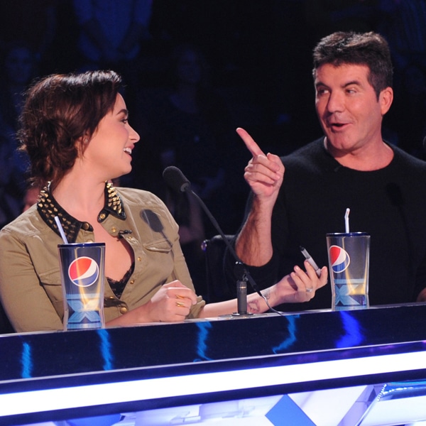 Demi Lovato, Simon Cowell, X Factor