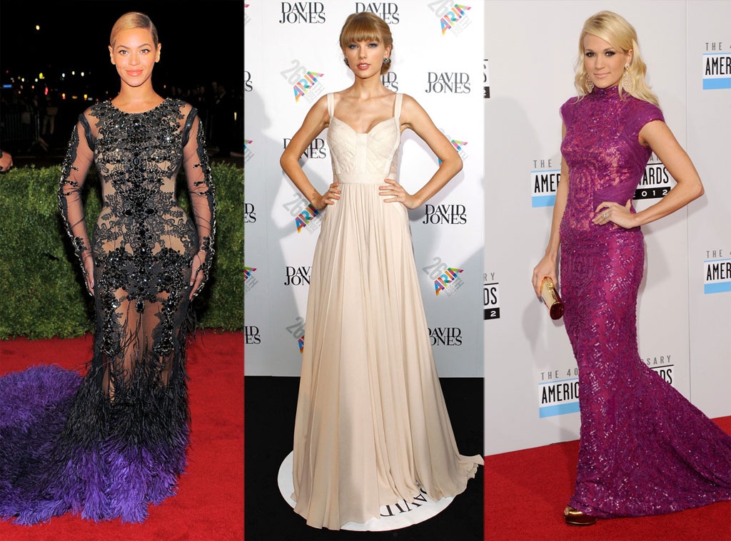 Beyonce Knowles, Taylor Swift, Carrie Underwood