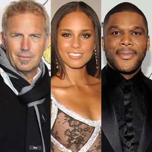 Kevin Costner, Alicia Keys, Tyler Perry