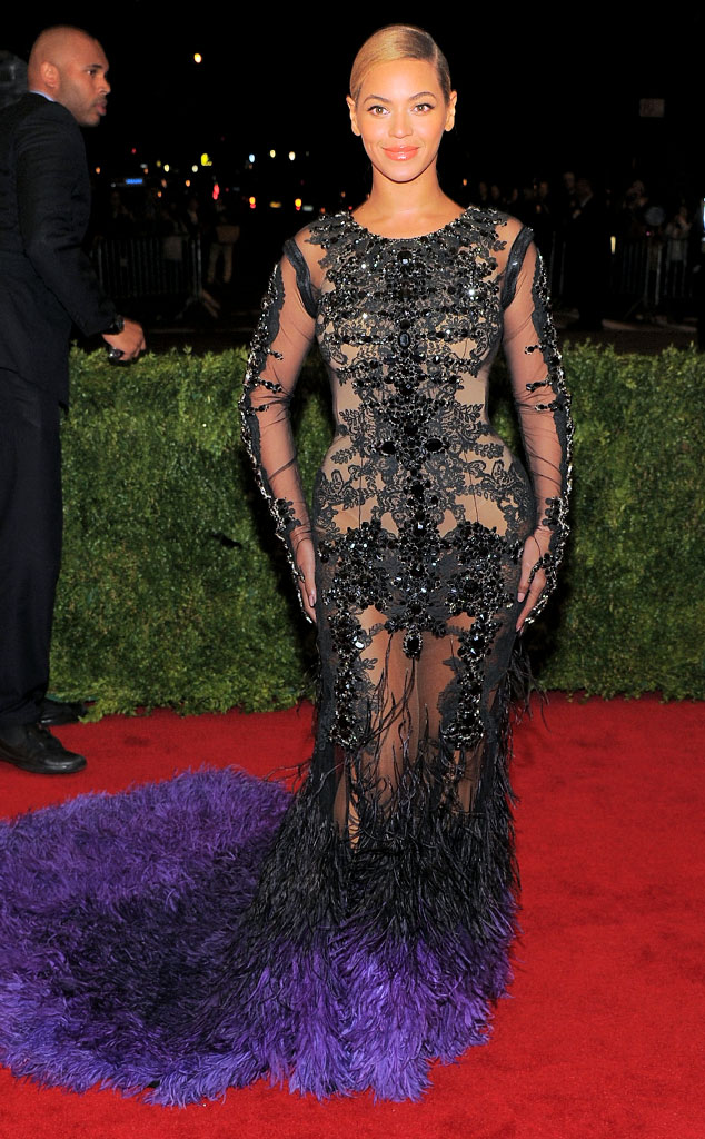 Beyoncé at the Met Gala Fashion's Biggest Night Has Her Annual