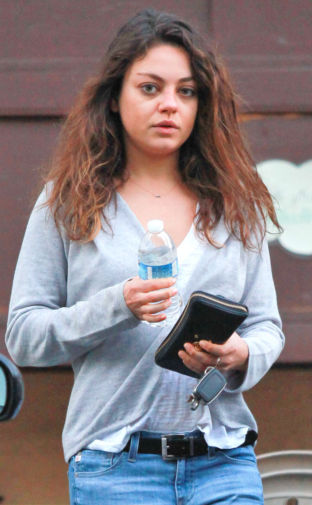 Kunis Without Makeup - E! Online