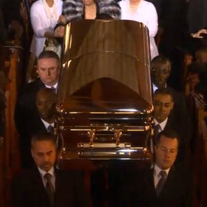 whitney houston pictures in casket