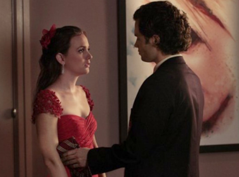 Leighton Meester, Penn Badgley, Gossip Girl