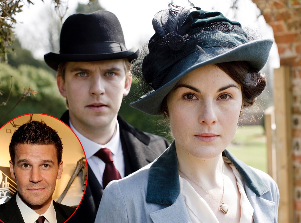 Michelle Dockery, Dan Stevens, Downton Abbey, David Boreanaz