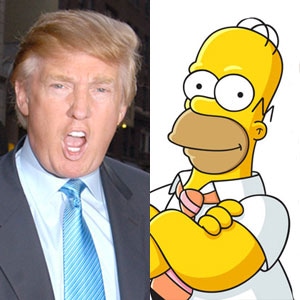 Donald Trump, Homer Simpsom
