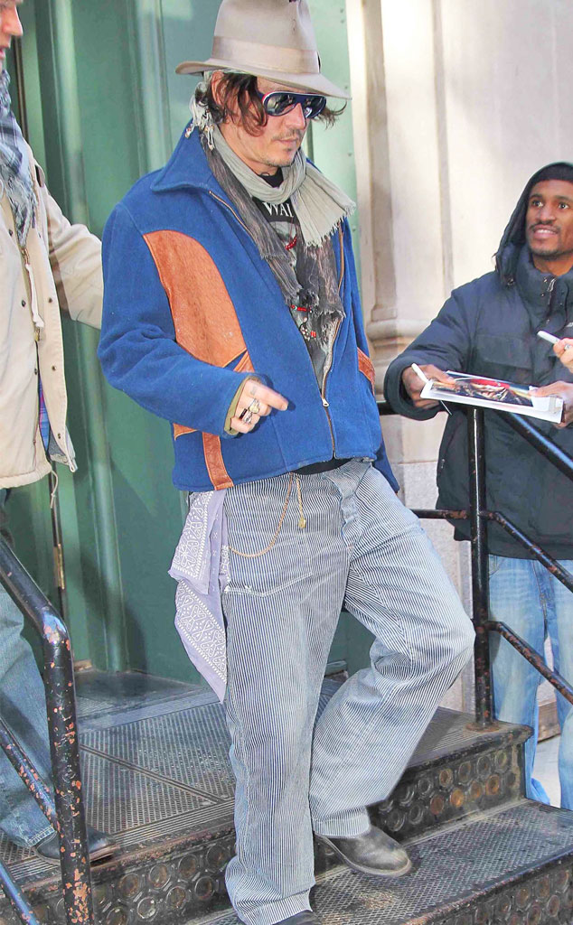 Johnny Depp's Slumming It in NYC, but Is He Still Hot? - E! Online