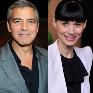 George Clooney, Rooney Mara, Oscar Luncheon
