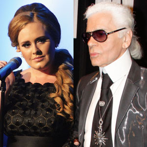 Adele "Too Fat," Says Karl That's All... - E! Online