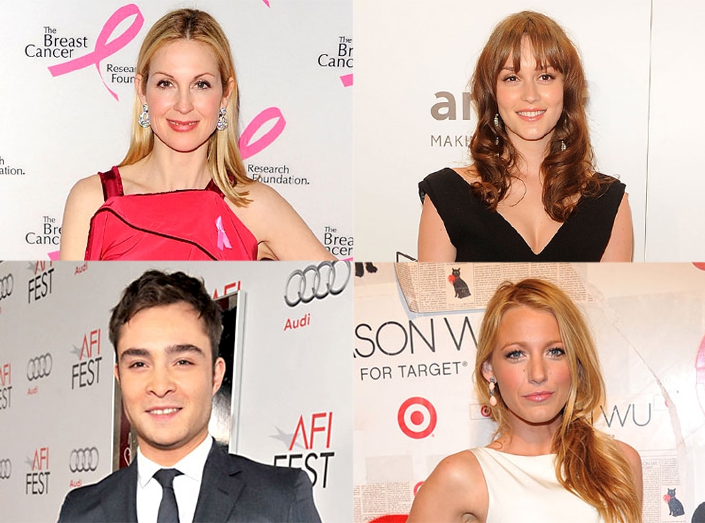 Blake Lively, Leighton Meester, Kelly Rutherford, Ed Westwick