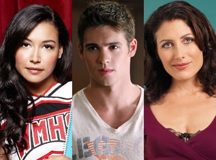 Glee, Naya Rivera, The Vampire Diaries, Steven. R. McQueen, House, Lisa Edelstein.