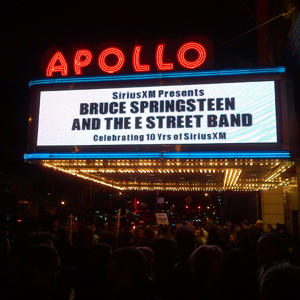 Bruce Springsteen Raises the Roof at the Apollo; First Show Since