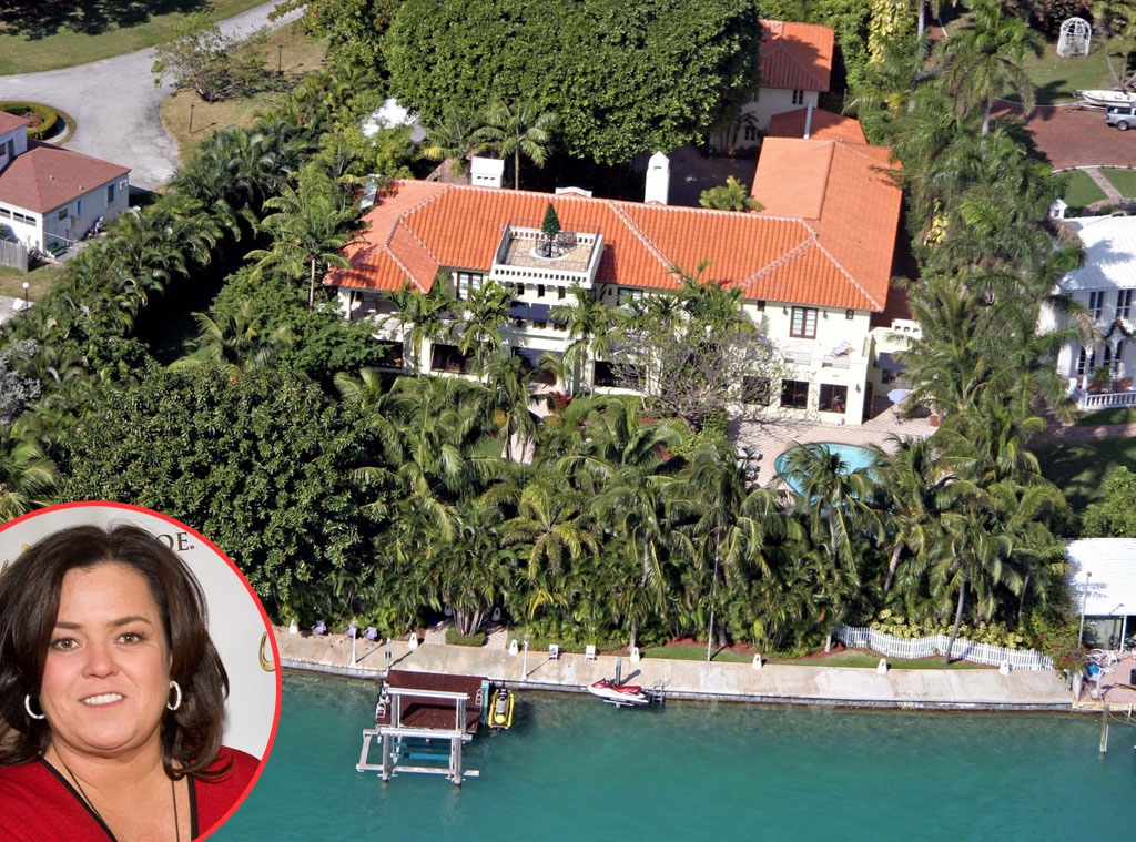  Rosie O’Donnell, Miami Beach house