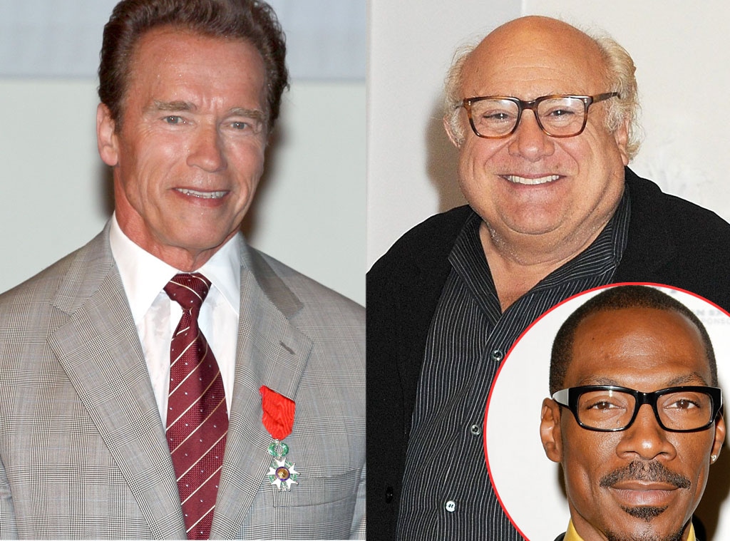 Arnold Schwarzenegger, Danny DeVito, Eddie Murphy