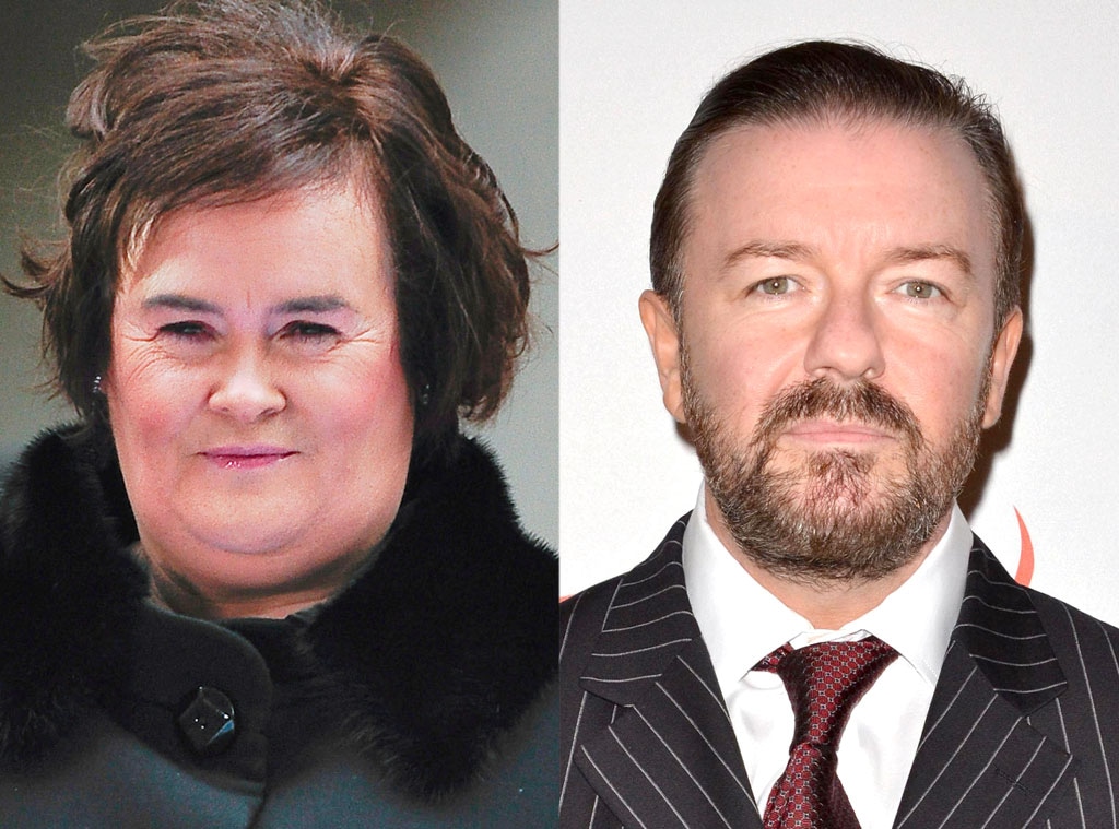 Susan Boyle, Ricky Gervais