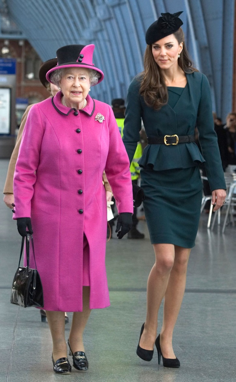 Queen Elizabeth II, Kate Middleton, Catherine, Duchess of Cambridge