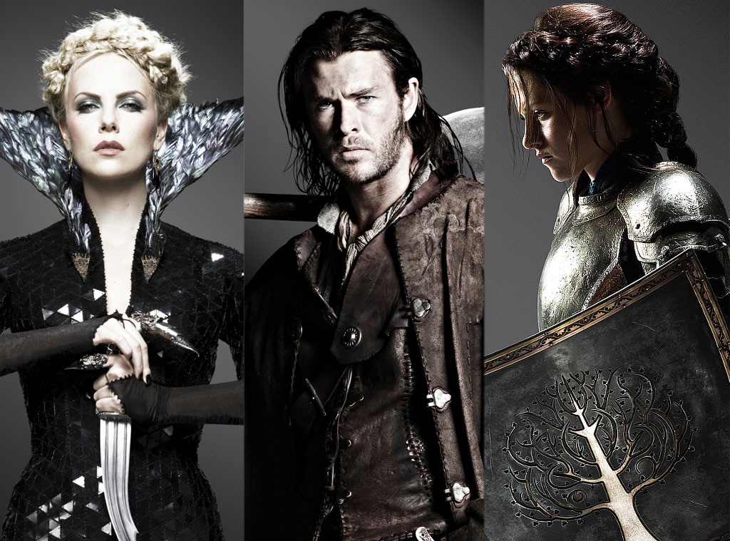 Charlize Theron, Chris Hemsworth, Kristen Stewart, Snow White and the Huntsman