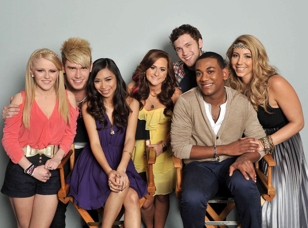 Hollie Cavanagh, Colton Dixon, Jessica Sanchez, Skylar Laine, Phillip Phillips, Joshua Ledet and Elise Testone, AMERICAN IDOL