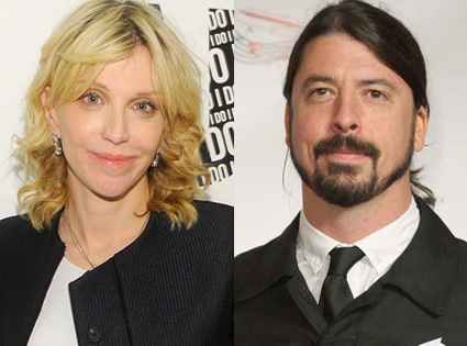 Courtney Love, Dave Grohl