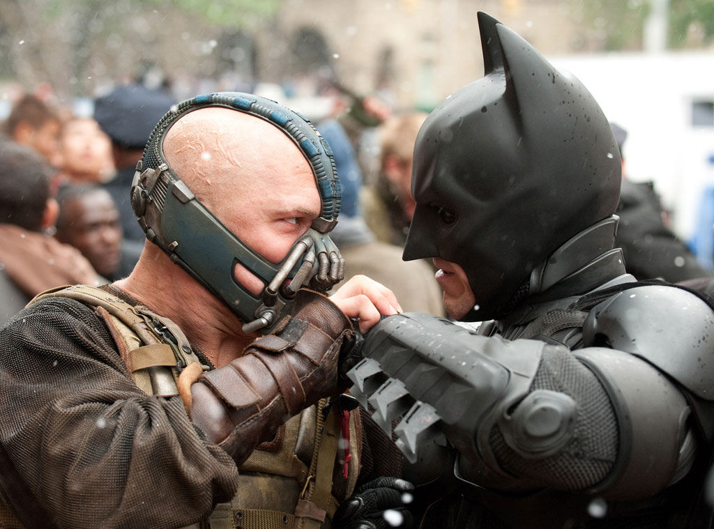 Dark Knight Rises: New Pics Show Awesome Batman Battle With Bane and More!  - E! Online