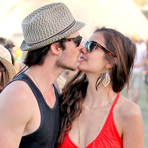 Coachella Festival, Ian Somerhalder, Nina Dobrev