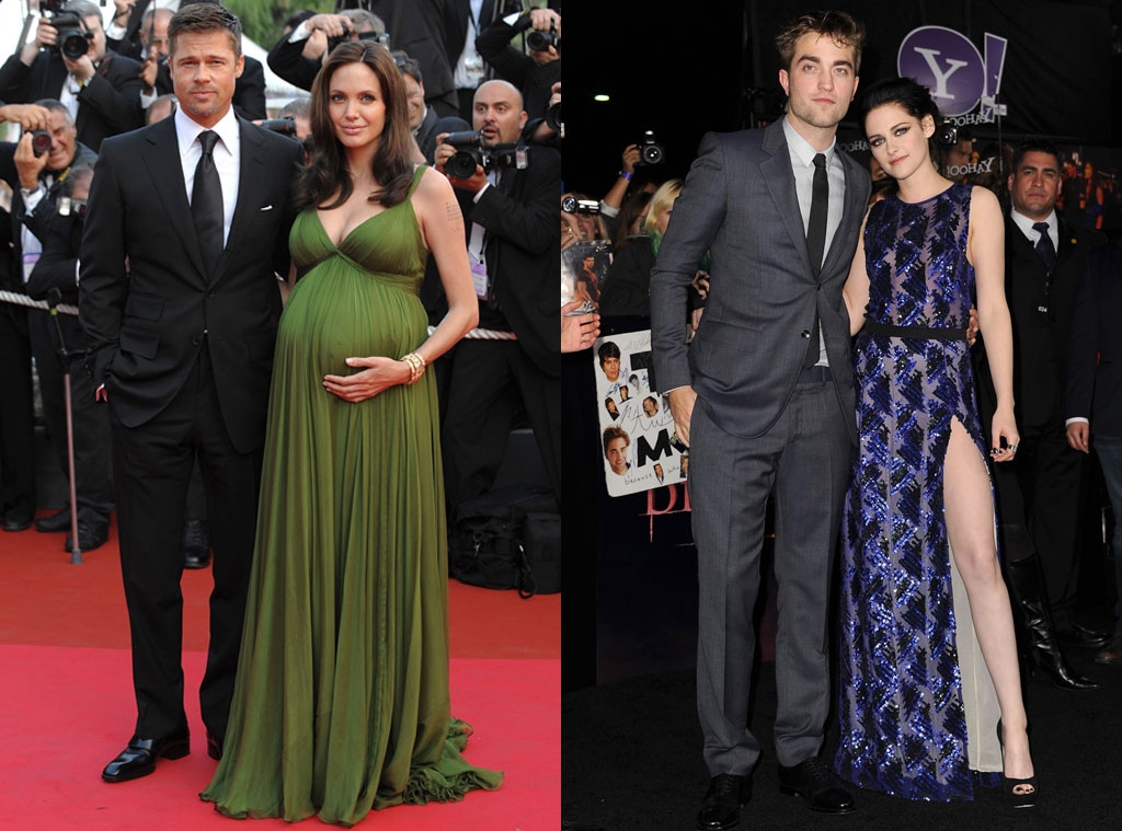 Robert Pattinson, Kristen Stewart, Brad Pitt, Angelina Jolie
