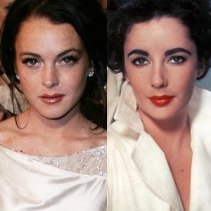 Lindsay Lohan, Elizabeth Taylor