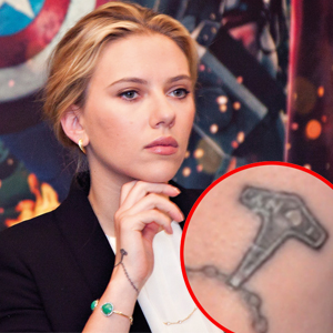 Avengers' Scarlett Johansson Rocks a New Wrist Tattoo—What Does It Mean