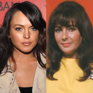 Lindsay Lohan, Elizabeth Taylor