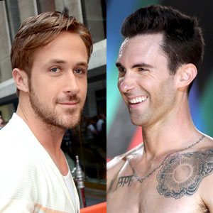 Ryan Gosling vs. Adam Levine: Who's Sexier Now? - E! Online