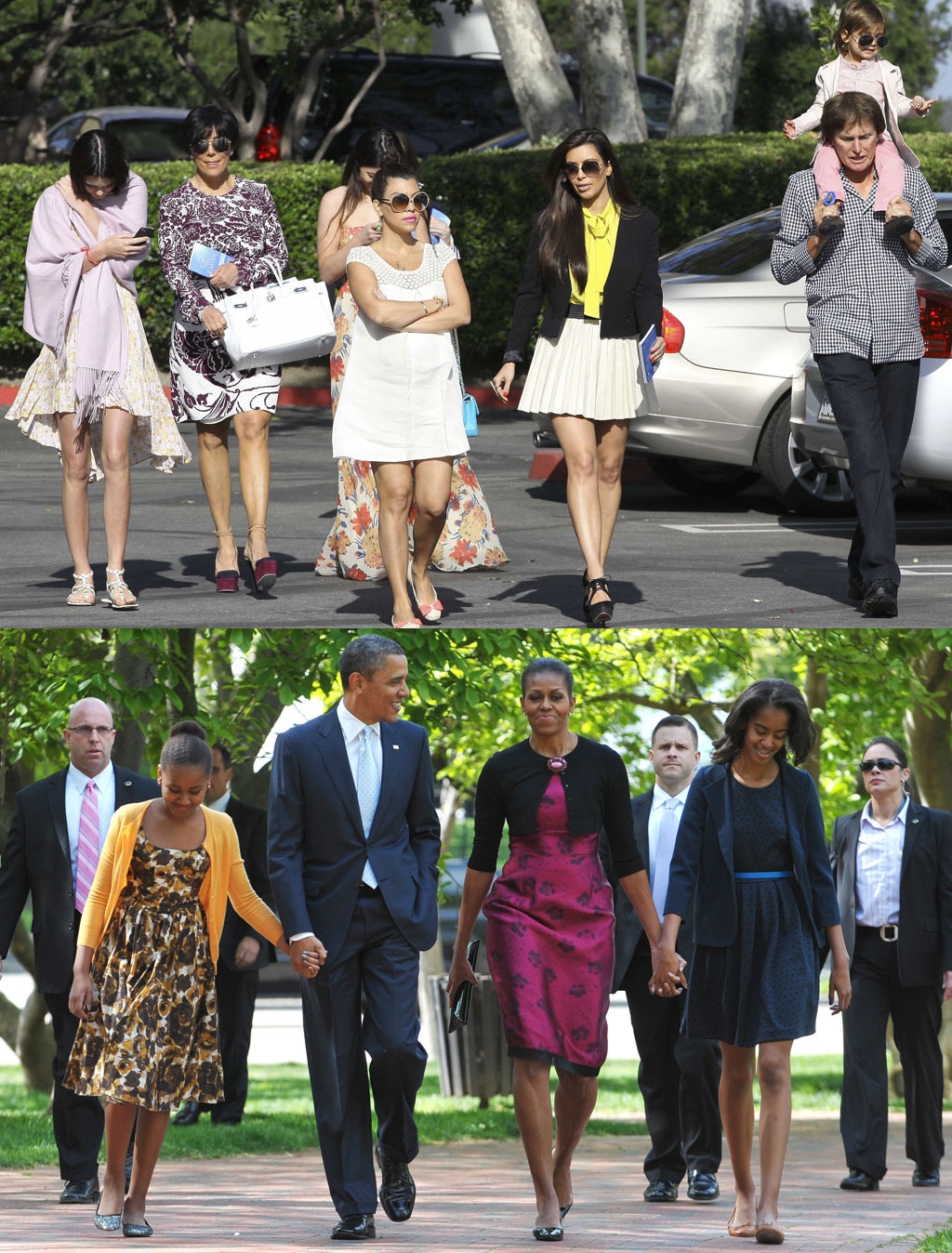 Kardashian Family, Obama Family