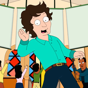 Watch Now: Glee Star Darren Criss and Fergie Perform on The Cleveland Show—Animation  Style!