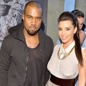  Kanye West, Kim Kardashian 