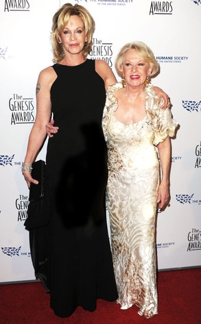 Melanie Griffith & Tippi Hedren from Celebrity Mothers & Daughters | E ...