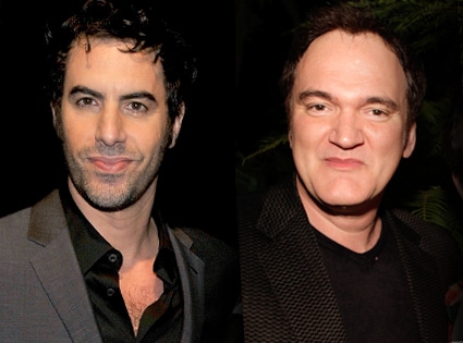 Sacha Baron Cohen, Quentin Tarantino