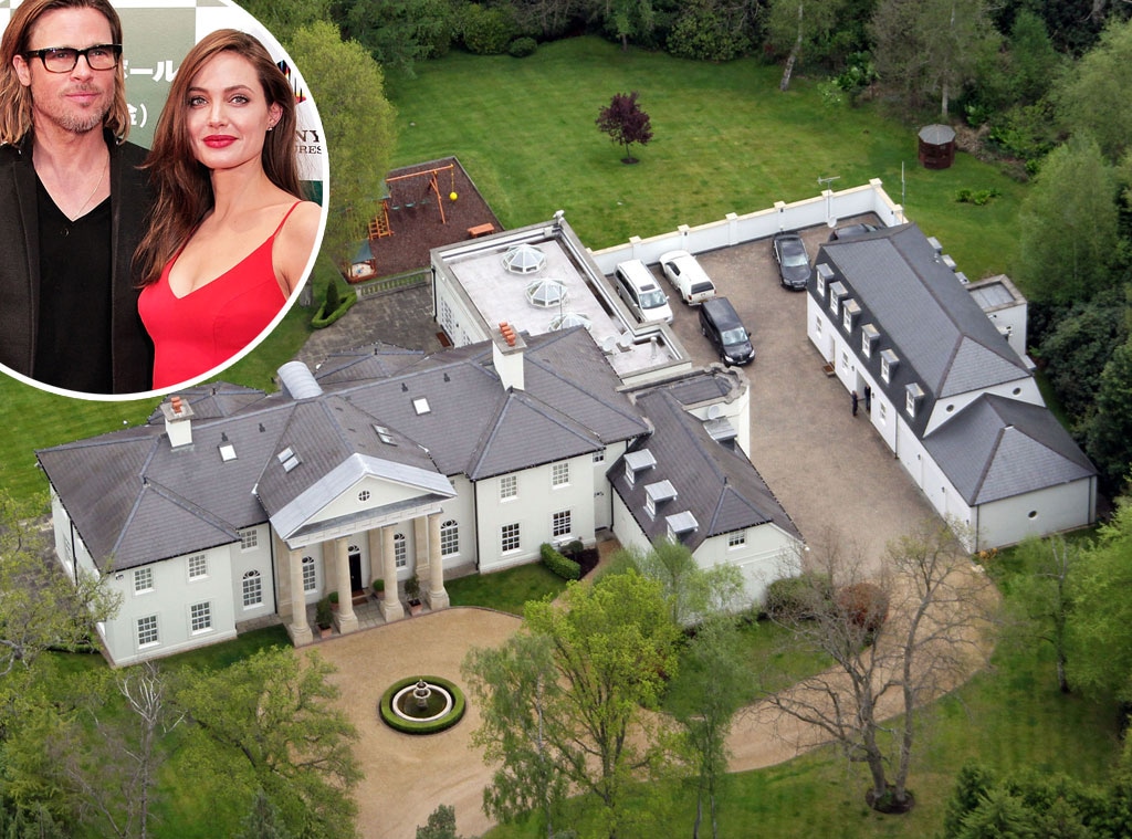 Angelina Jolie, Brad Pitt, UK House