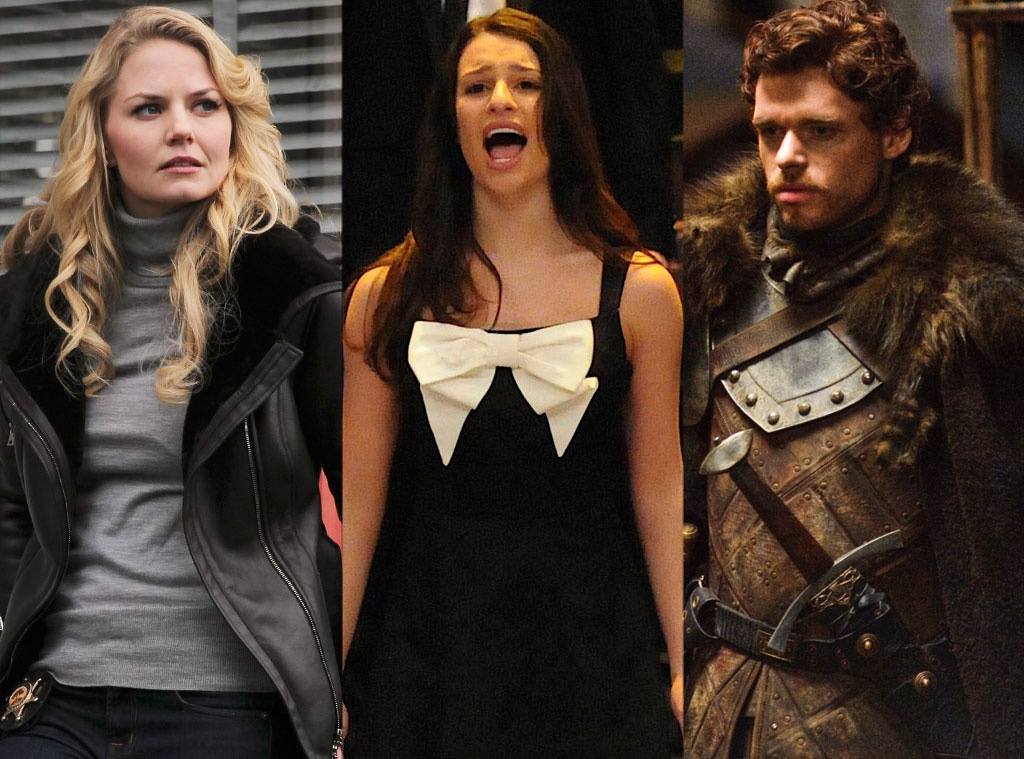 Jennifer Morrison, Once Upon a Time, Richard Madden, Game of Thrones, Lea Michele, Glee