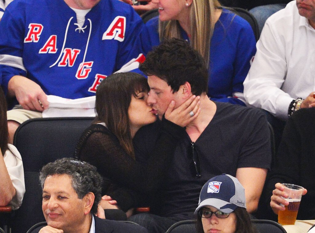 Lea Michele and Cory Monteith Play Tonsil Hockey in NYC