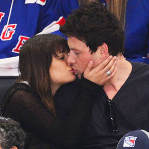 Lea Michele and Cory Monteith Play Tonsil Hockey in NYC