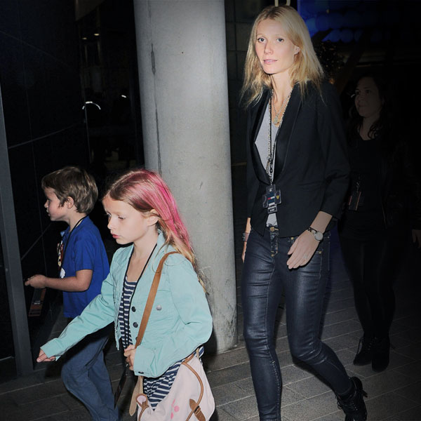 Paltrow Takes Apple and Moses to JayZ and Kanye West's London