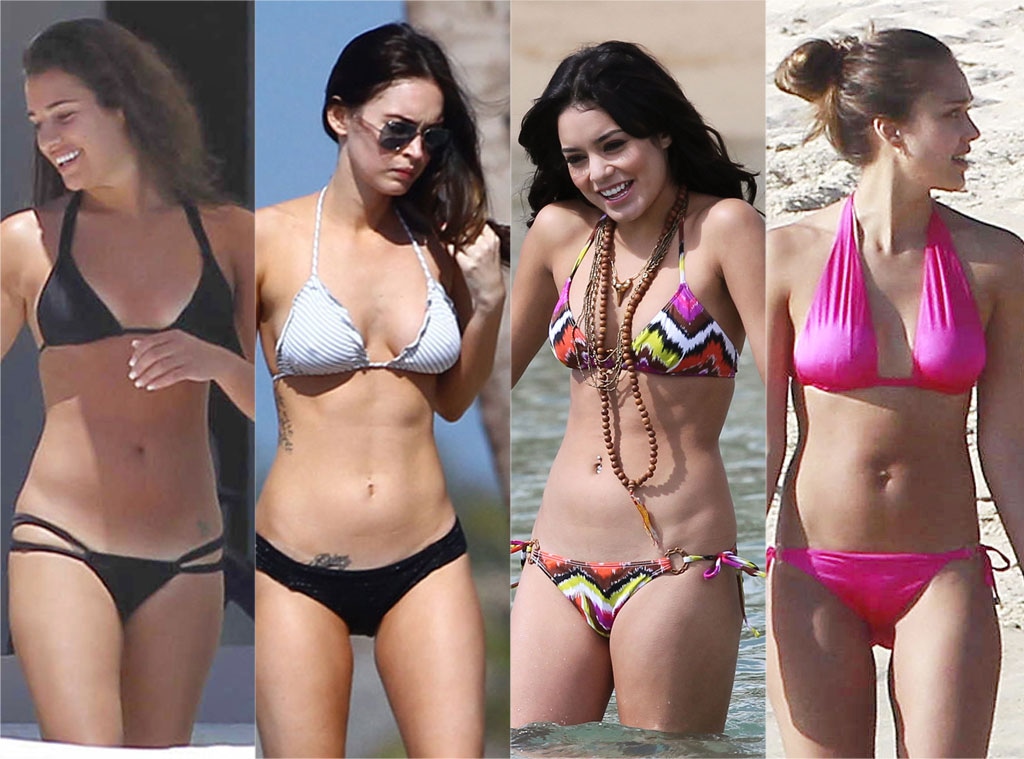 Lea Michele, Megan Fox, Vanessa Hudgens, Jessica Alba