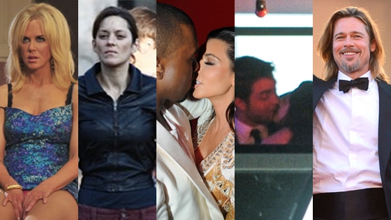 Nicole Kidman, Marion Cotillard, Kim Kardashian, Kanye West, Robert Pattinson, Kristen Stewart, Brad Pitt