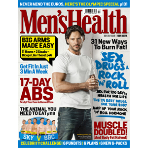 Joe Manganiello shows off fabulous abs in 'Men's Health