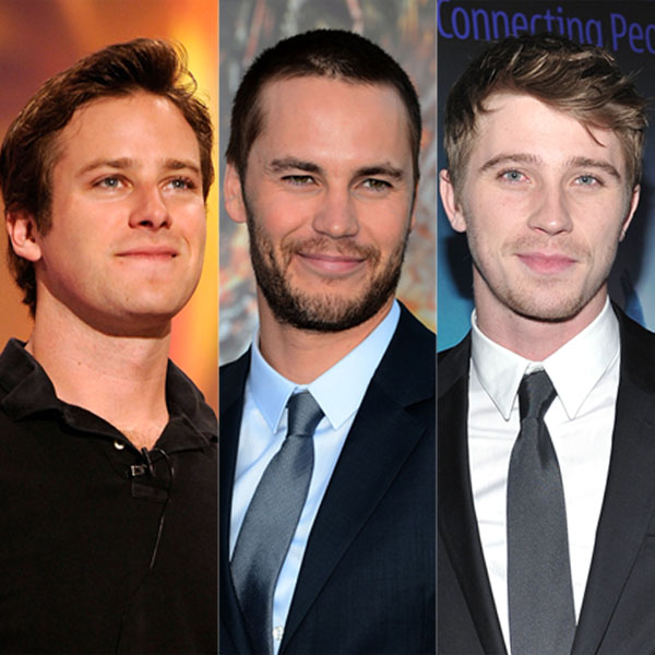 Armie hammer, Taylor Kitsch, Garrett Hedlund 